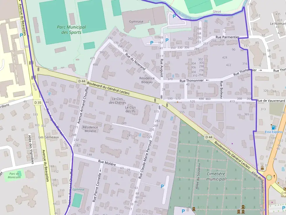 Appartement 93 m² quatre pièces à vendre à Villefranche-sur-Saône