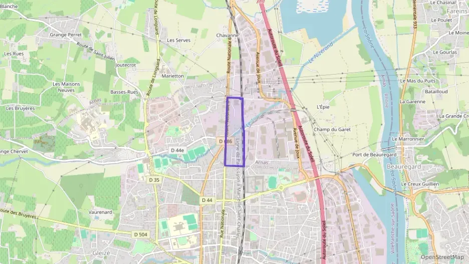 Appartement 62 m² trois pièces à vendre à Arnas