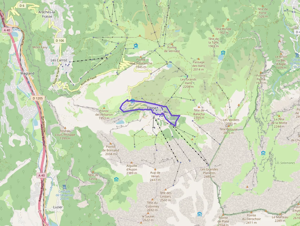 Appartement 35 m² une piece à vendre à Arâches-la-Frasse