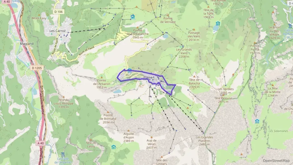 Appartement 35 m² une piece à vendre à Arâches-la-Frasse