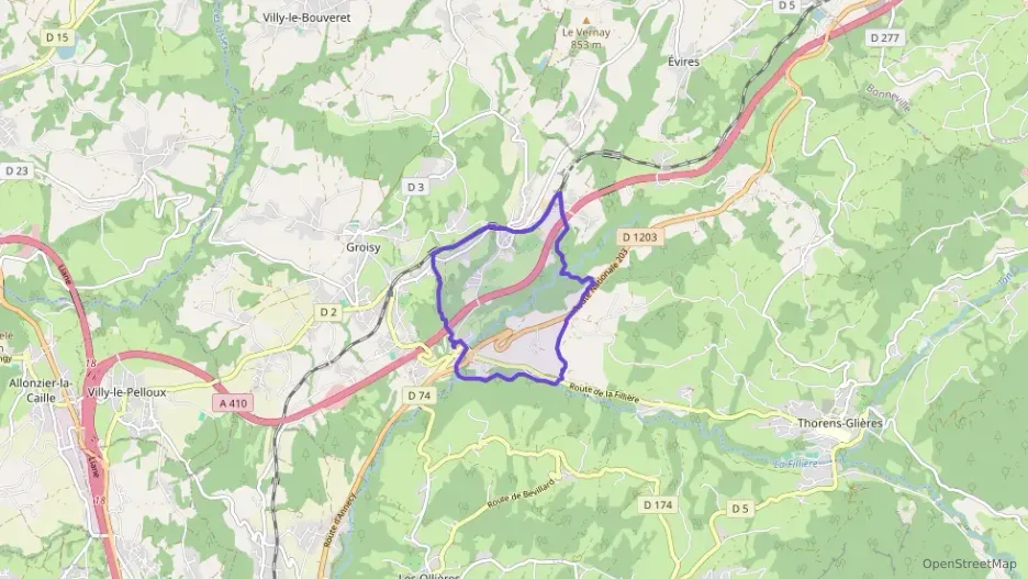 Appartement 68 m² trois pièces à vendre à Groisy