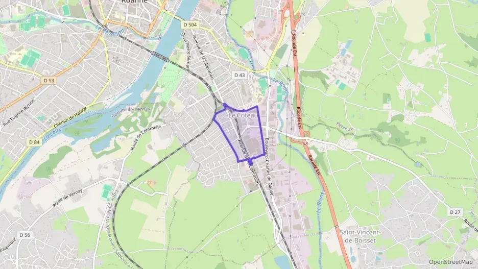 Appartement 47 m² deux pieces à vendre à Le Coteau Appartement 47 m² deux pieces à vendre à Le Coteau