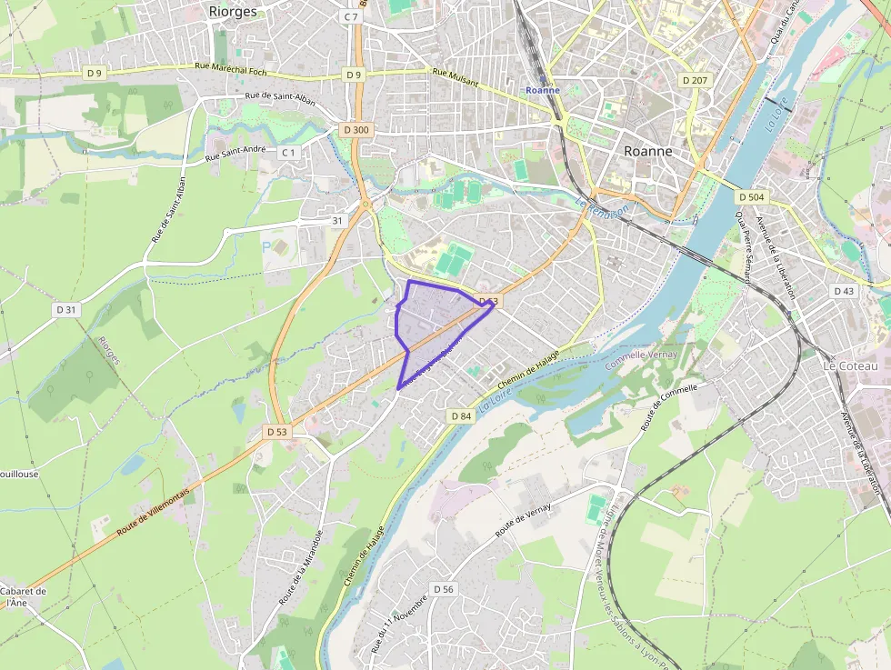 Appartement 76 m² quatre pièces à vendre à Roanne