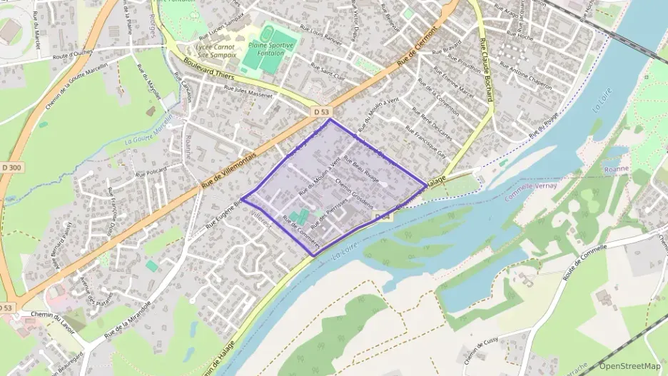 Appartement 107 m² quatre pièces à vendre à Roanne Appartement 107 m² quatre pièces à vendre à Roanne