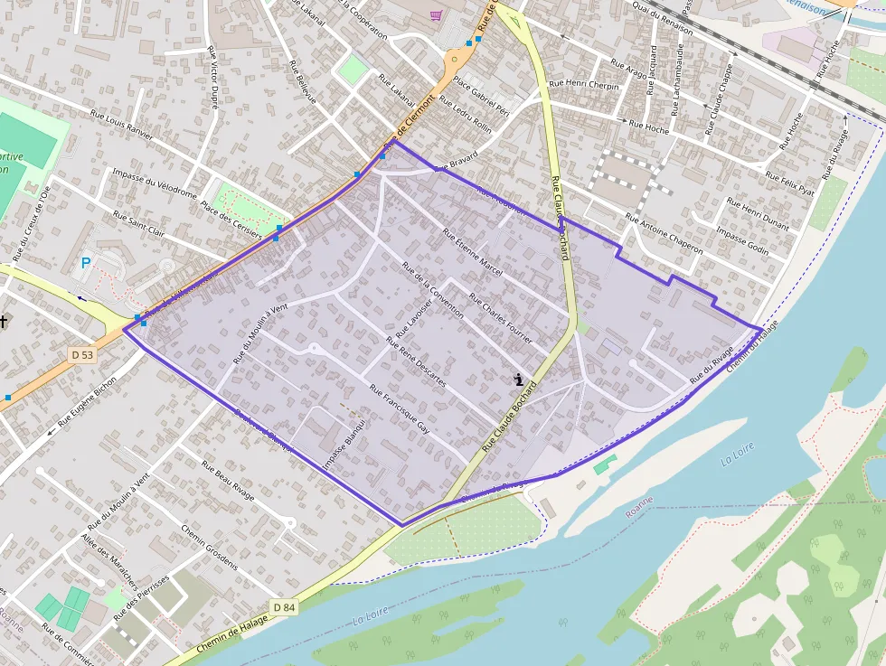 Appartement 56 m² deux pieces à vendre à Roanne