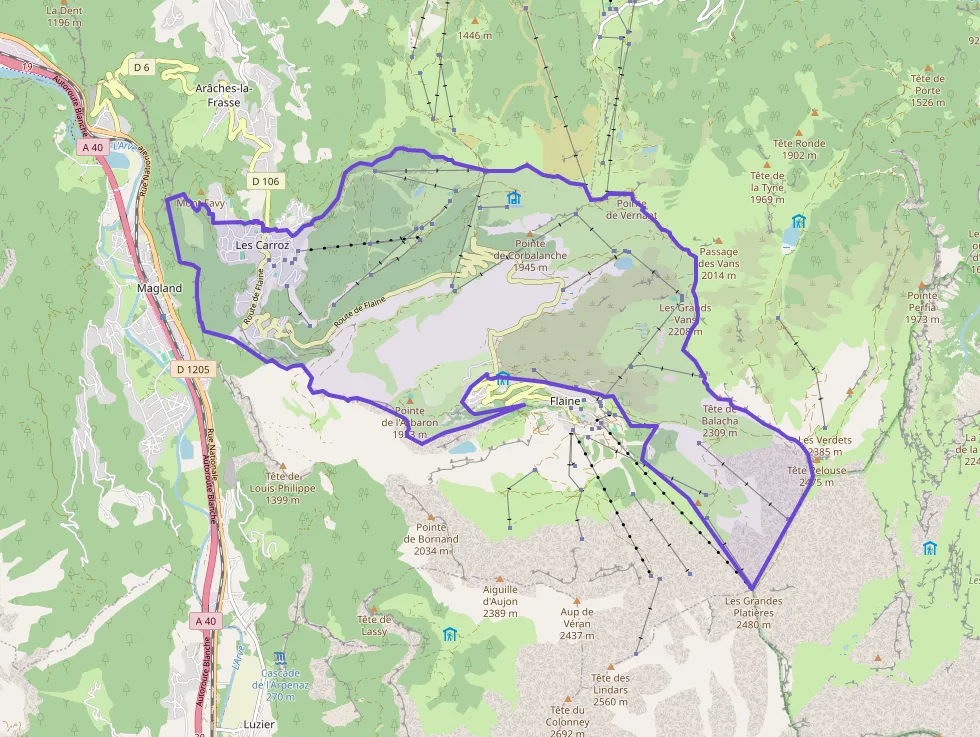 Appartement 58 m² trois pièces à vendre à Arâches-la-Frasse