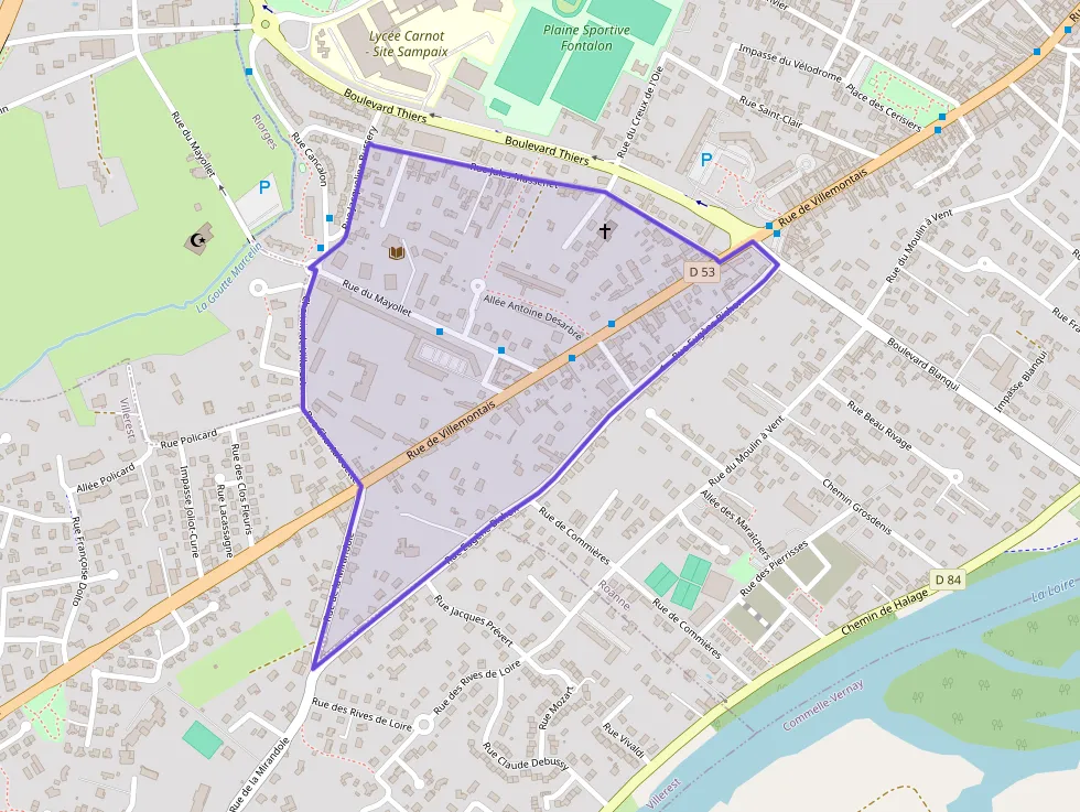 Appartement 73 m² quatre pièces à vendre à Roanne