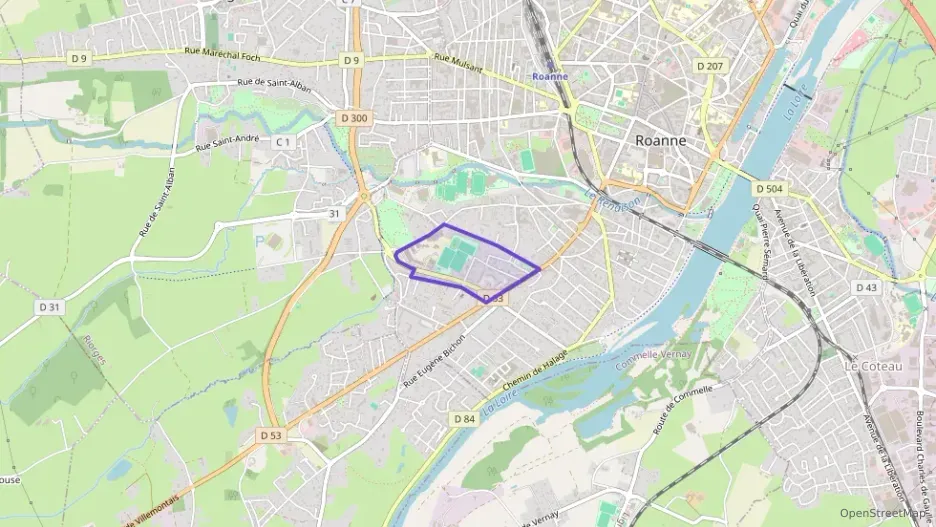 Appartement 41 m² deux pieces à vendre à Roanne