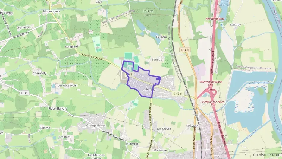 Appartement 82 m² quatre pièces à vendre à Arnas