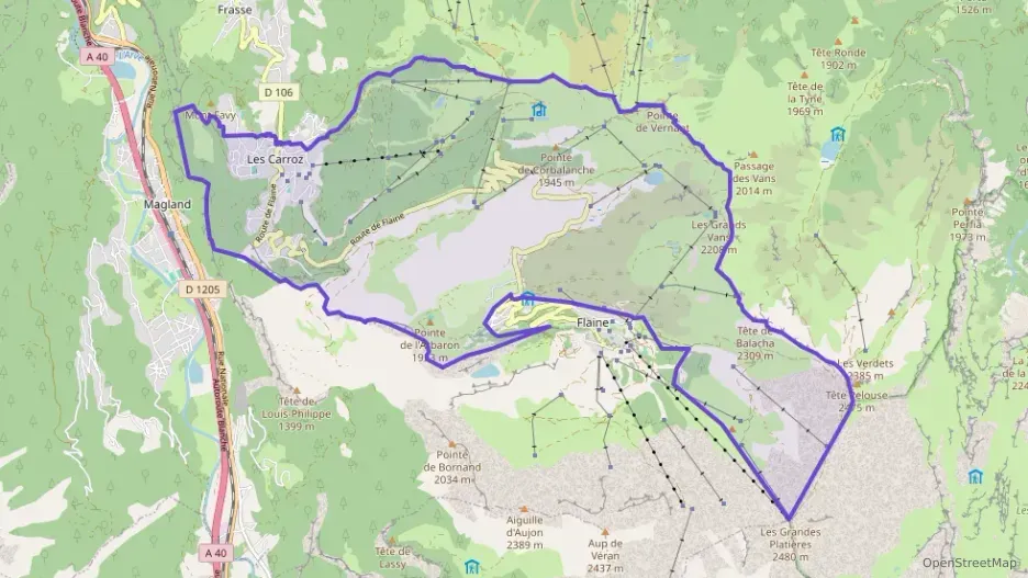 Appartement 21 m² une piece à vendre à Arâches-la-Frasse