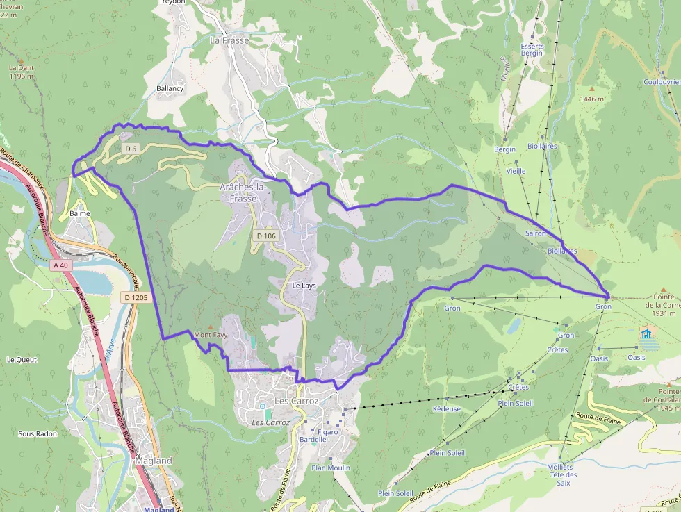 Appartement 70 m² trois pièces à vendre à Arâches-la-Frasse