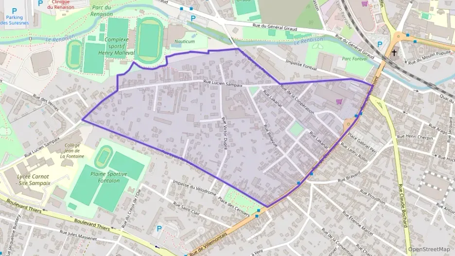 Appartement 45 m² deux pieces à vendre à Roanne