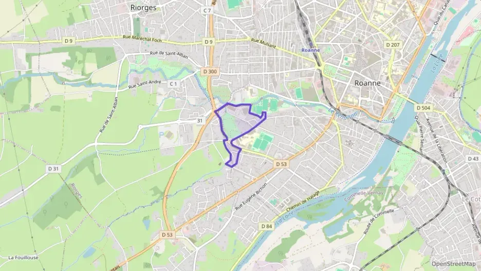 Appartement 48 m² deux pieces à vendre à Roanne