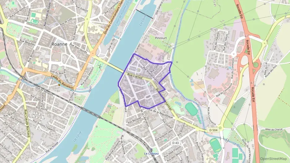 Appartement 116 m² quatre pièces à vendre à Le Coteau Appartement 116 m² quatre pièces à vendre à Le Coteau