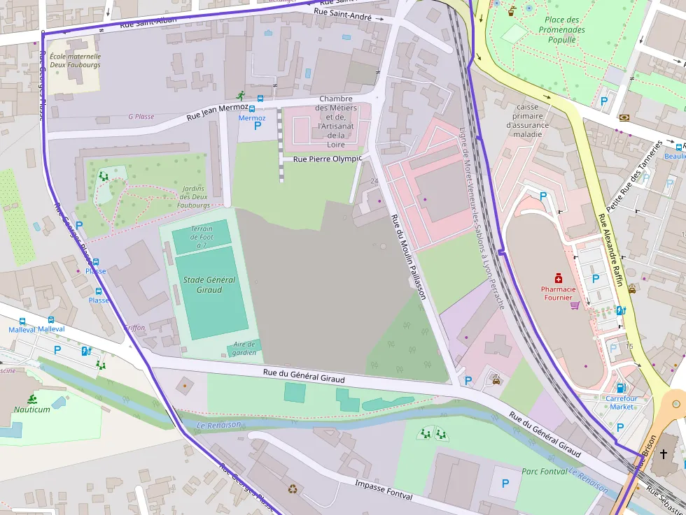 Appartement 107 m² trois pièces à vendre à Roanne