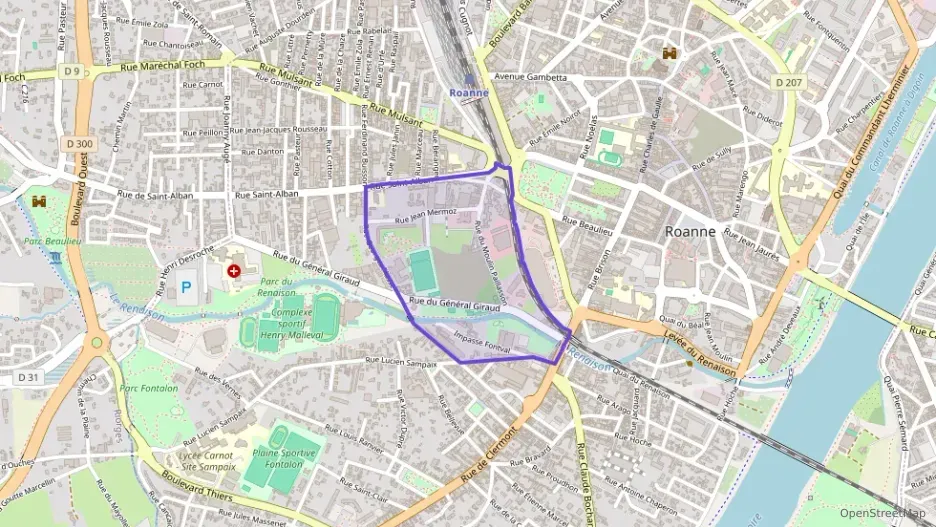 Appartement 107 m² trois pièces à vendre à Roanne Appartement 107 m² trois pièces à vendre à Roanne