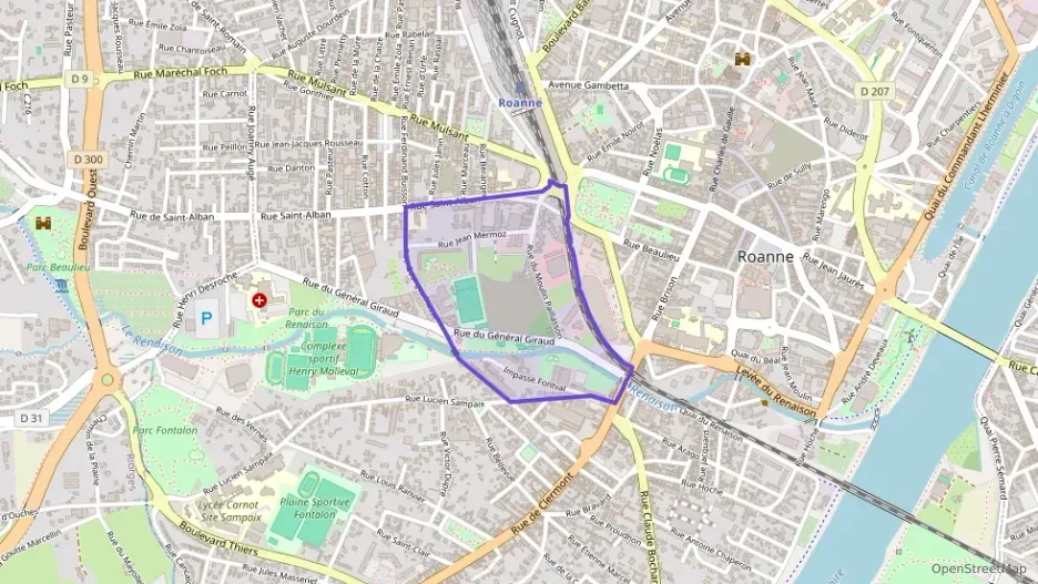 Appartement 55 m² deux pieces à vendre à Roanne