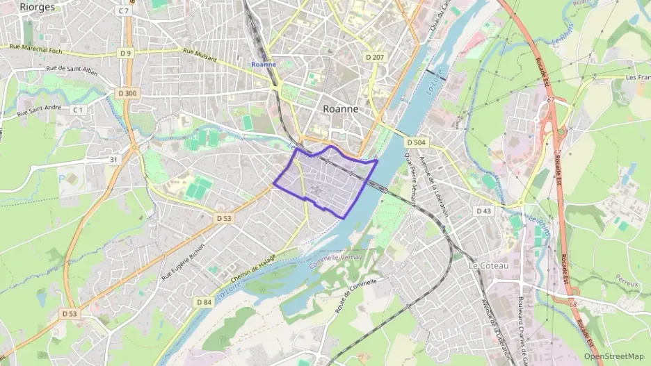 Appartement 65 m² trois pièces à vendre à Roanne Appartement 65 m² trois pièces à vendre à Roanne