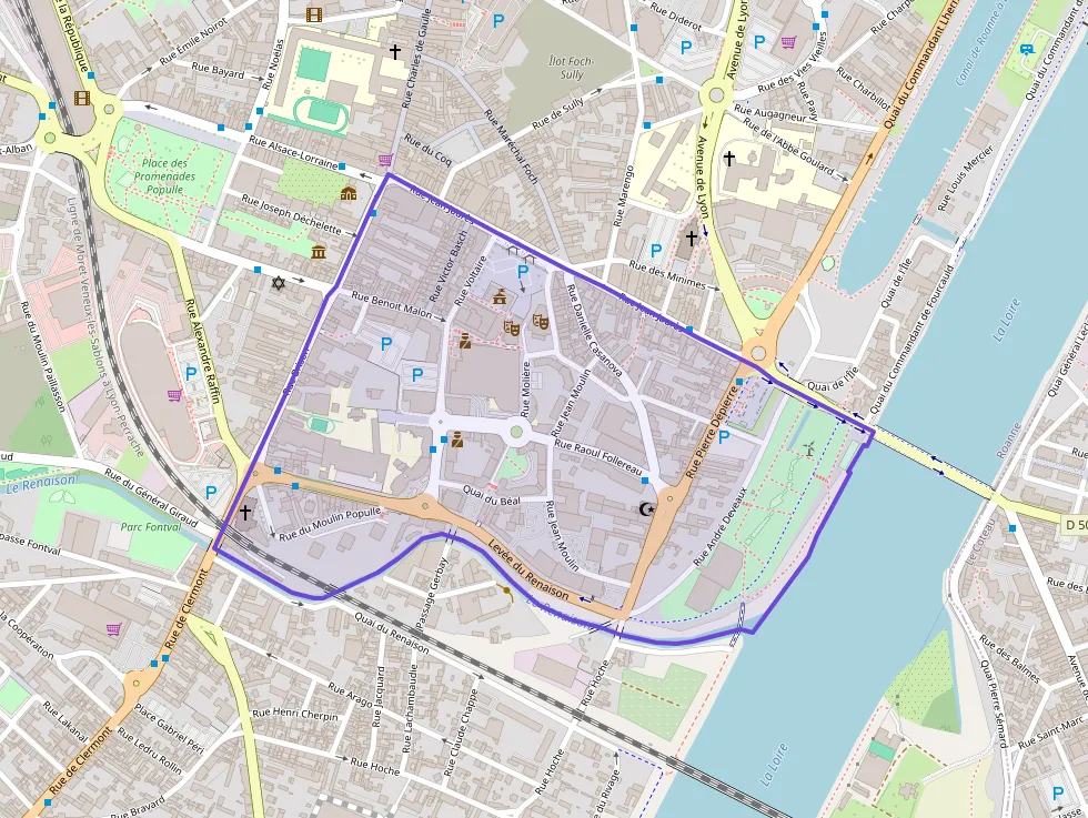 Appartement 51 m² une piece à vendre à Roanne