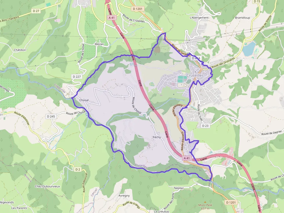 Appartement 66 m² trois pièces à vendre à Cruseilles