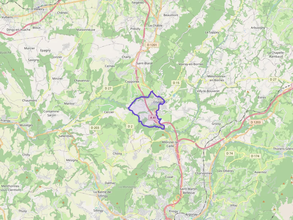 Appartement 66 m² trois pièces à vendre à Cruseilles