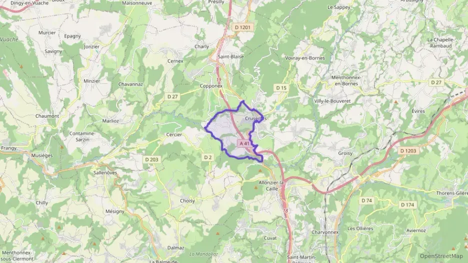 Appartement 42 m² deux pieces à vendre à Cruseilles