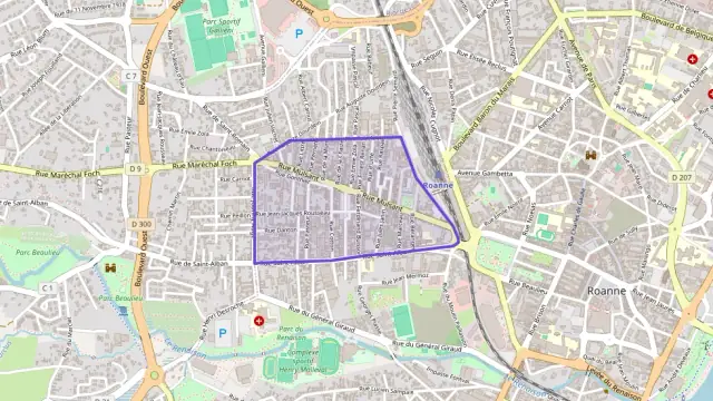 Appartement 52 m² trois pièces à vendre à Roanne