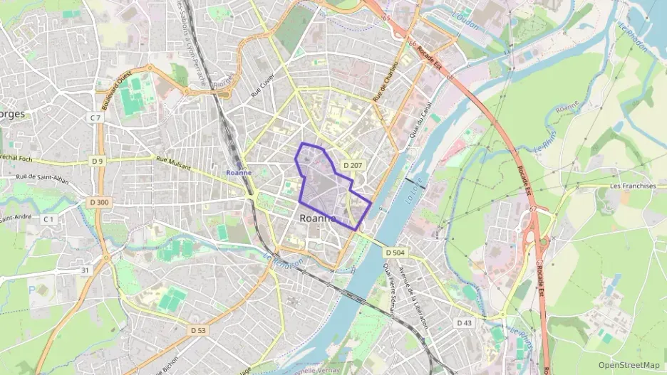 Appartement 99 m² quatre pièces à vendre à Roanne