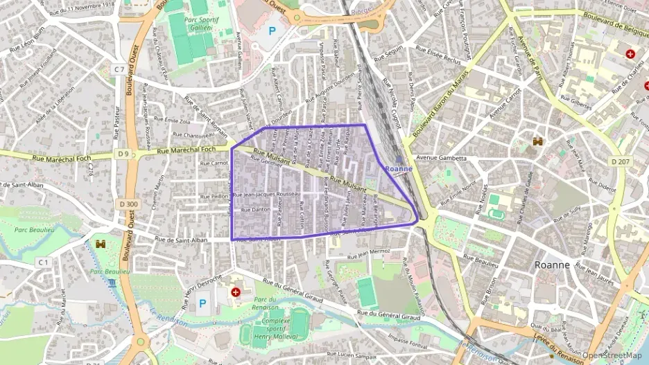 Appartement 70 m² deux pieces à vendre à Roanne