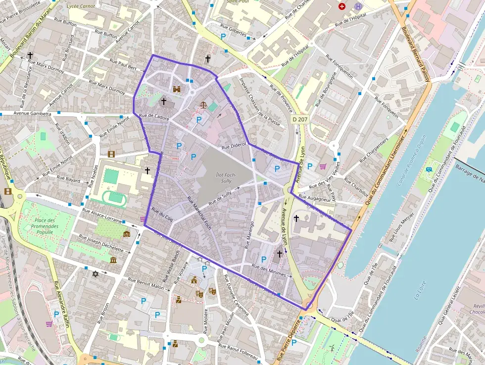 Appartement 75 m² trois pièces à vendre à Roanne