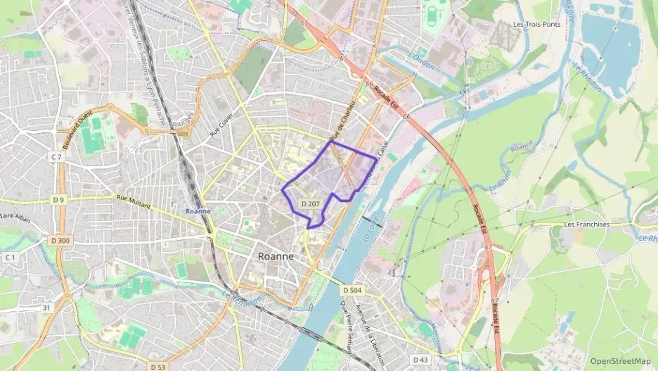 Appartement 69 m² trois pièces à vendre à Roanne Appartement 69 m² trois pièces à vendre à Roanne