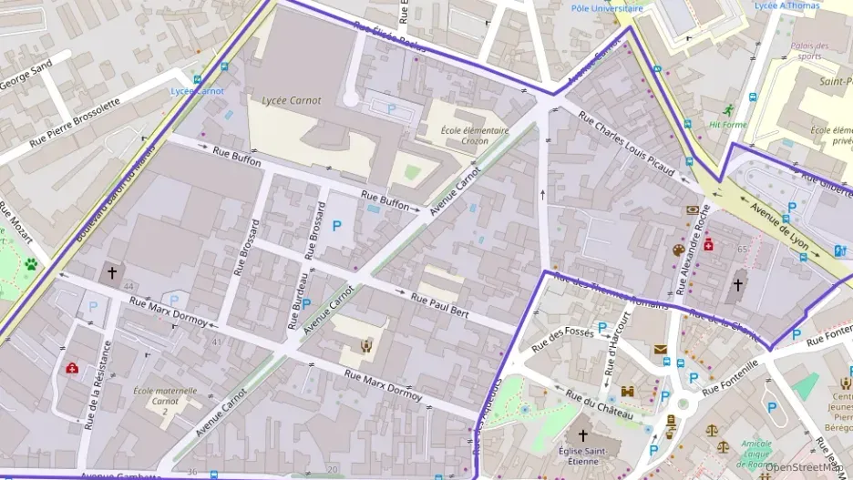 Appartement 140 m² cinq pièces à vendre à Roanne Appartement 140 m² cinq pièces à vendre à Roanne