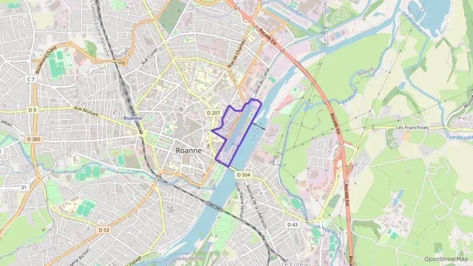 Appartement 49 m² trois pièces à vendre à Roanne Appartement 49 m² trois pièces à vendre à Roanne