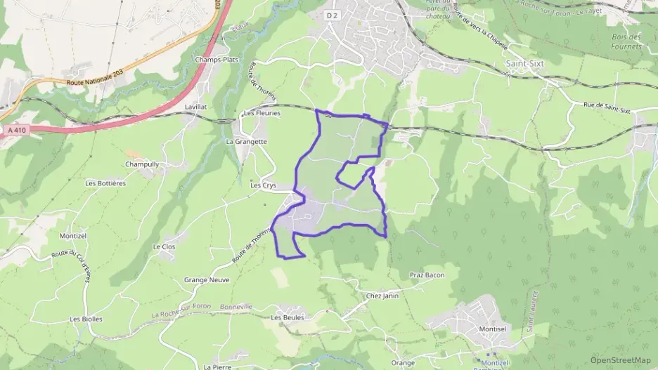 Appartement 96 m² quatre pièces à vendre à La Roche-sur-Foron