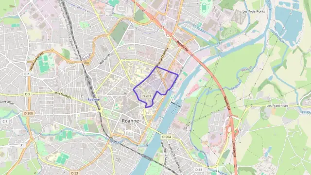 Appartement 70 m² trois pièces à vendre à Roanne