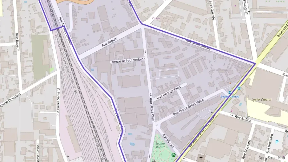 Appartement 60 m² quatre pièces à vendre à Roanne