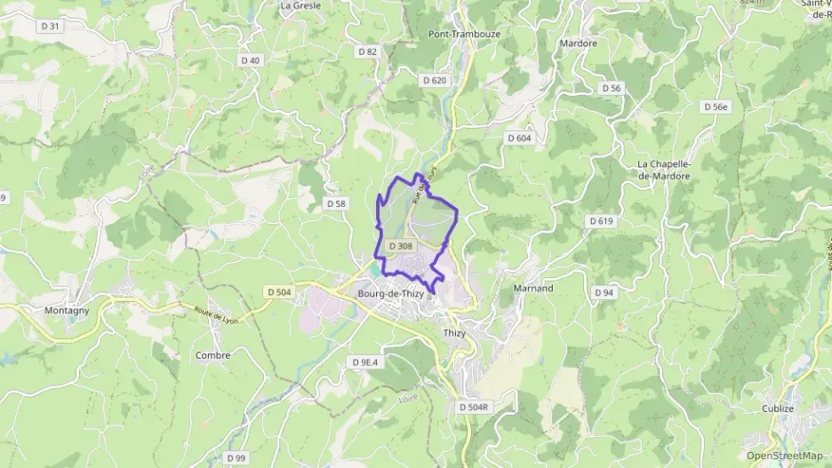 Appartement 70 m² deux pieces à vendre à Thizy-les-Bourgs