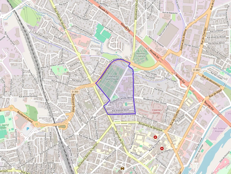 Appartement 83 m² quatre pièces à vendre à Roanne