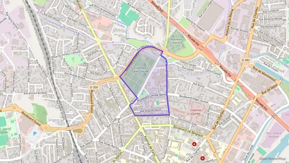 Appartement 119 m² quatre pièces à vendre à Roanne