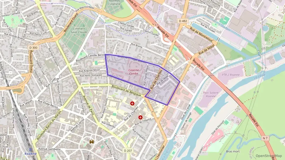 Appartement 55 m² trois pièces à vendre à Roanne