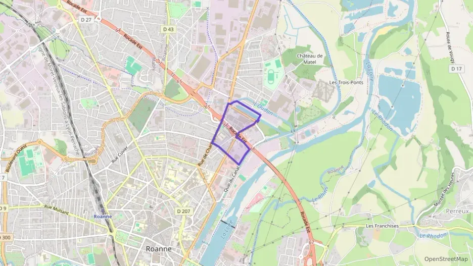 Appartement 101 m² quatre pièces à vendre à Roanne