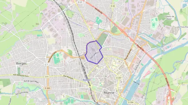 Appartement 61 m² trois pièces à vendre à Roanne