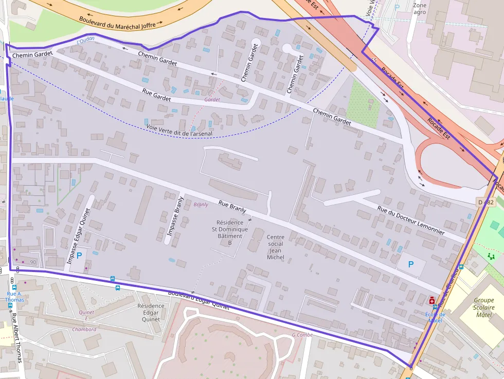 Appartement 44 m² deux pieces à vendre à Roanne