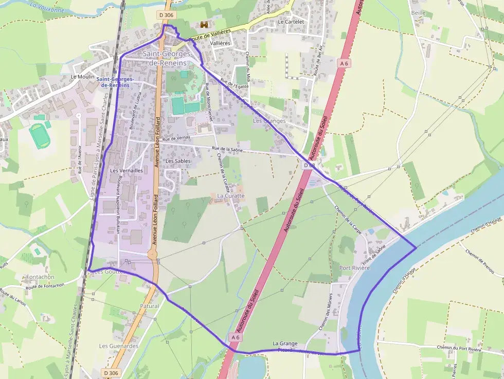 Appartement 75 m² trois pièces à vendre à Saint-Georges-de-Reneins