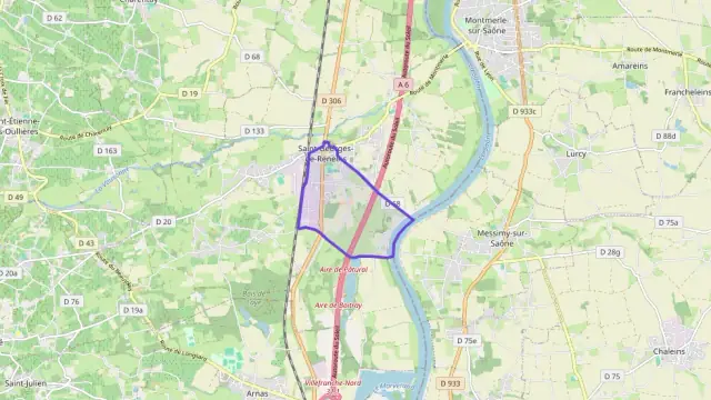 Appartement 75 m² trois pièces à vendre à Saint-Georges-de-Reneins