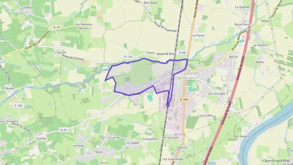 Appartement 73 m² trois pièces à vendre à Saint-Georges-de-Reneins