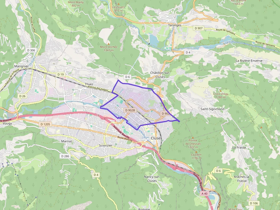 Appartement 77 m² quatre pièces à vendre à Cluses