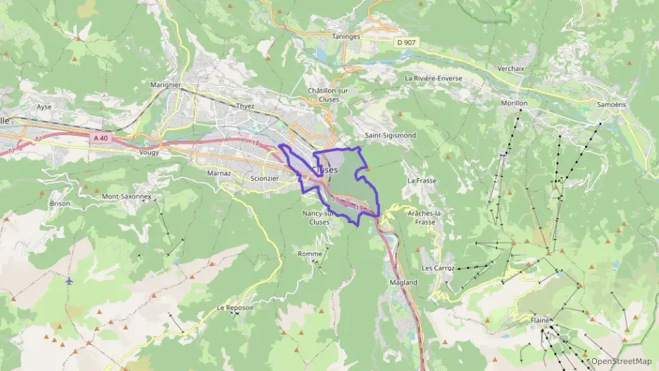 Appartement 80 m² quatre pièces à vendre à Cluses Appartement 80 m² quatre pièces à vendre à Cluses
