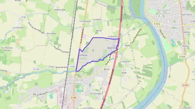 Appartement 100 m² quatre pièces à vendre à Saint-Georges-de-Reneins