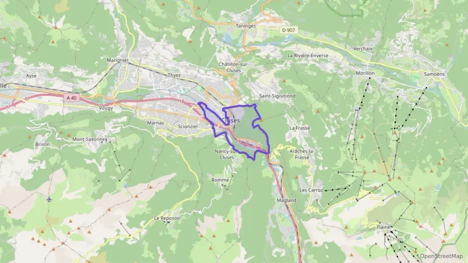 Appartement 65 m² trois pièces à vendre à Cluses Appartement 65 m² trois pièces à vendre à Cluses